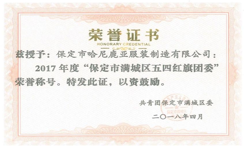 榮譽(yù)證書(shū)